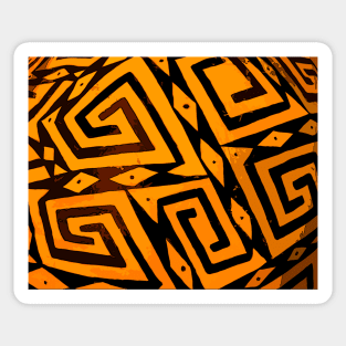 Prehistoric Anasazi zigzag design Sticker